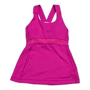 Lululemon Activewear Racerback Hot Pink Tank Top